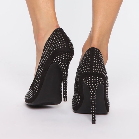 Rhinestone Pumps - Picture 2 of 2